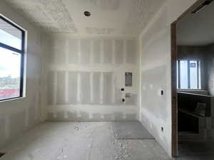 Full closet with W/D hok-up