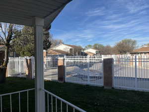 View of yard