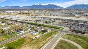Drone / aerial view of mountains