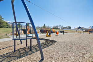 View of community playground