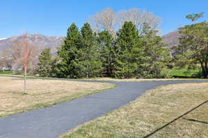 View of property's community featuring a mountain view