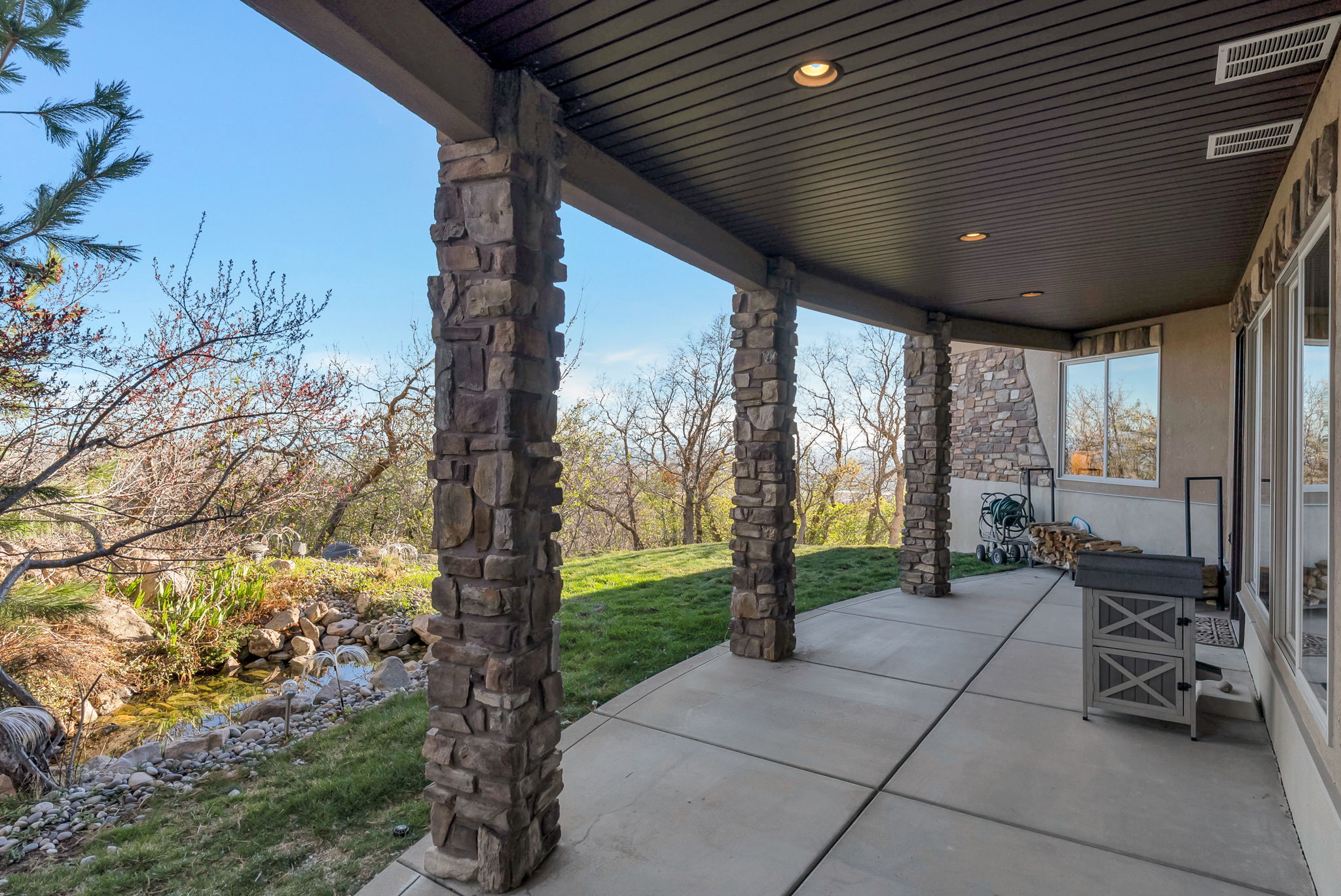 View of patio