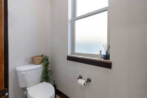 Bathroom with toilet