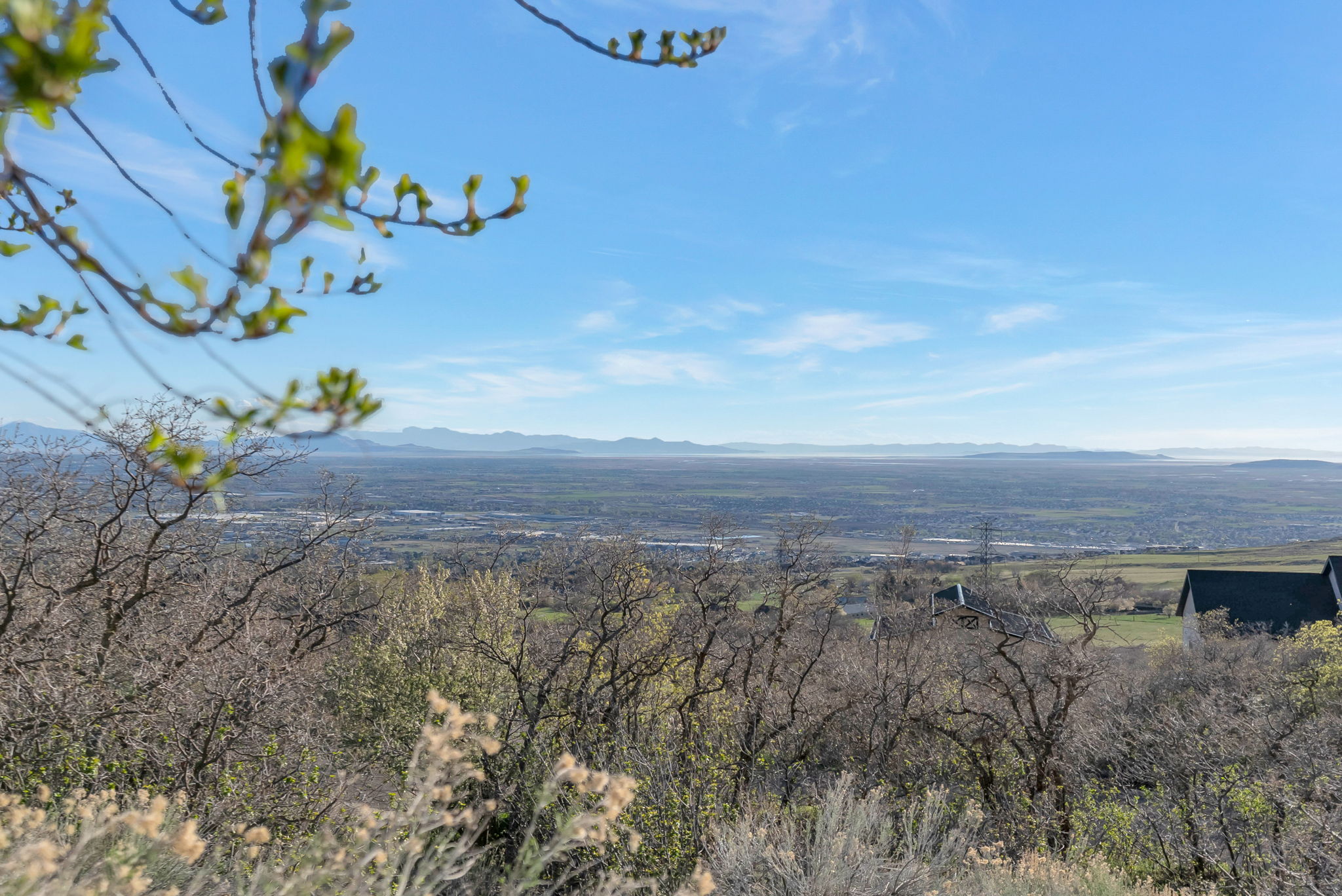 View of mountain backdrop