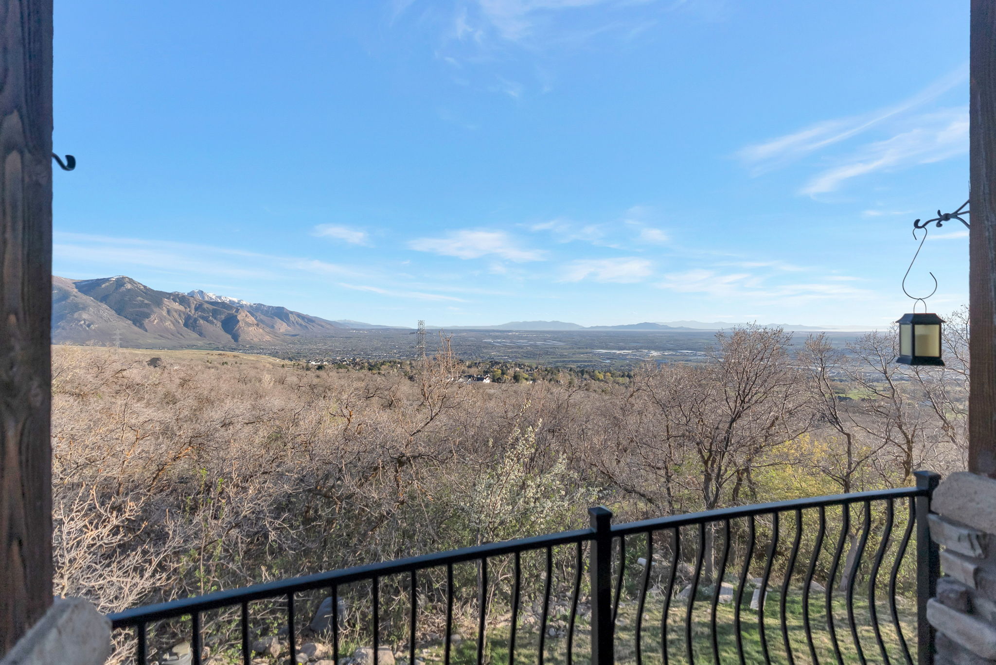 View of mountain backdrop