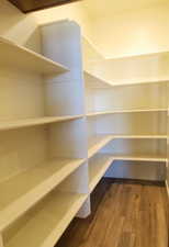 View of storage area