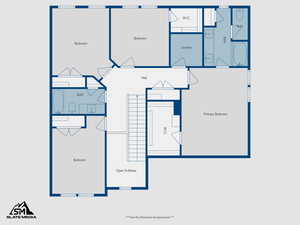View of floor plan / room layout