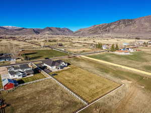 View of rural area with mountains