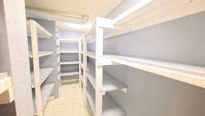 View of storage room