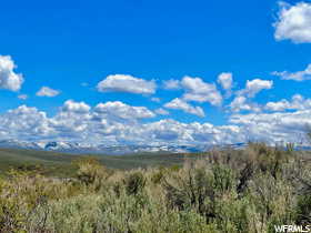 View of mountain background