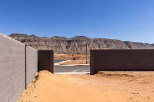 View of mountain background