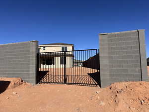 View of gate