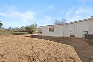 Back of property