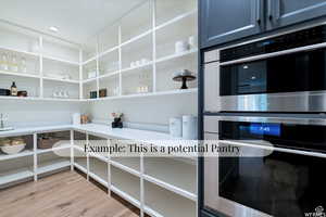 View of storage area