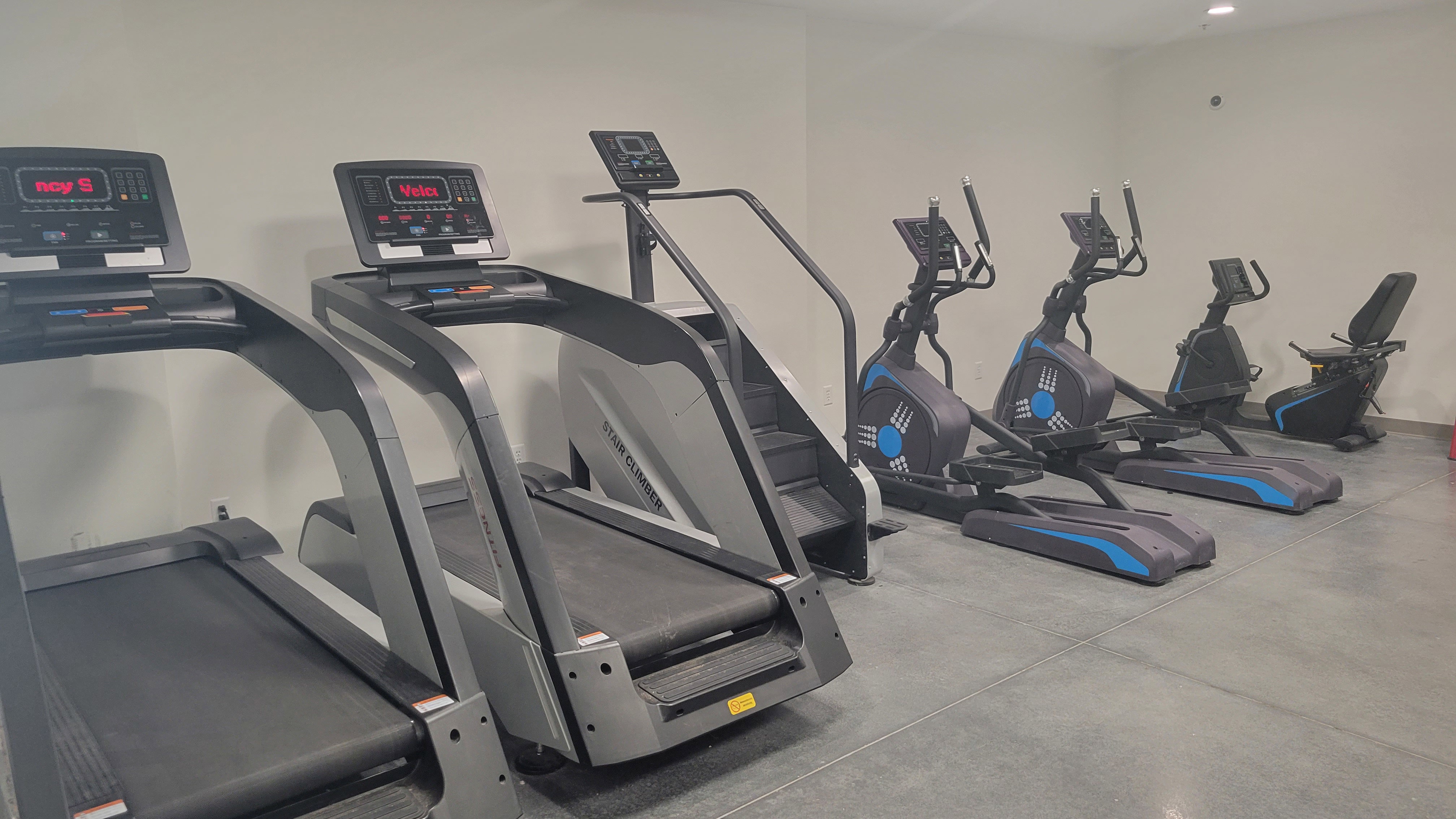 View of workout area