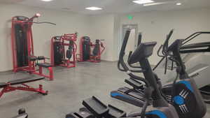 View of workout area