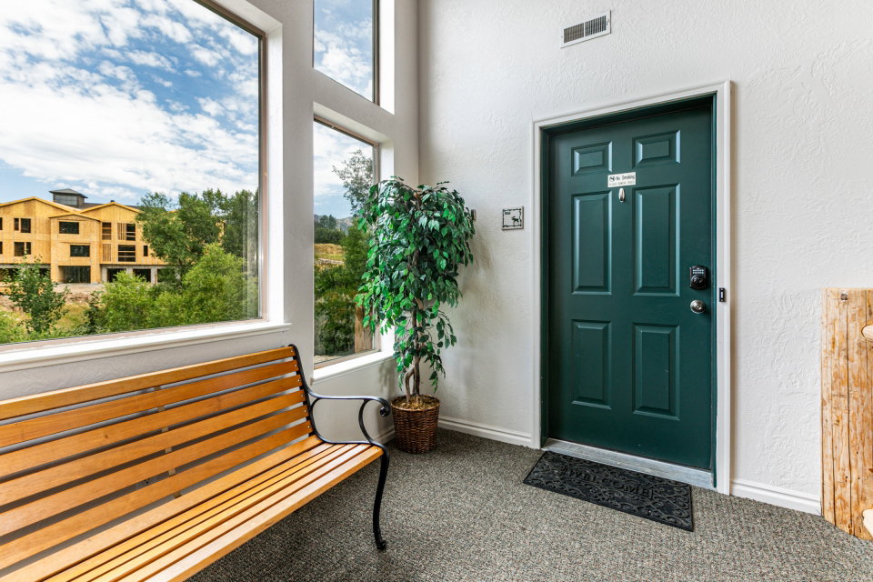 Doorway to property