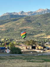 View of mountain backdrop