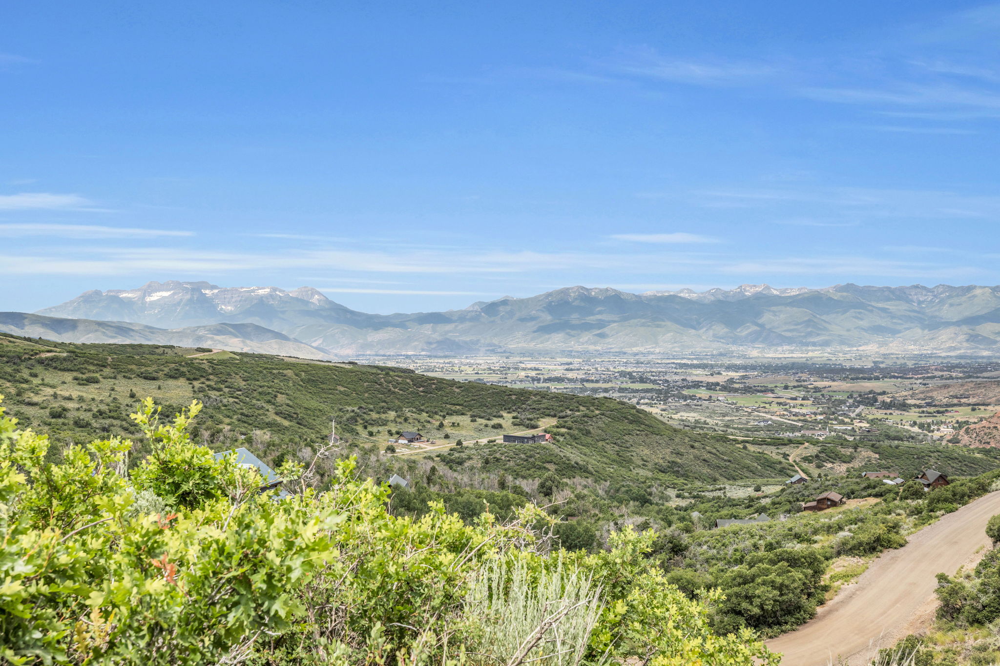 View of mountain backdrop