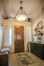 View of foyer entrance