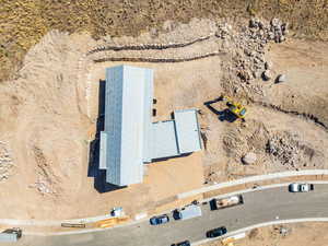 Aerial view of property's location