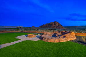 View of mountain backdrop