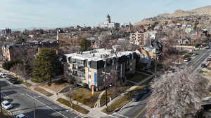 View of city featuring a mountain backdrop