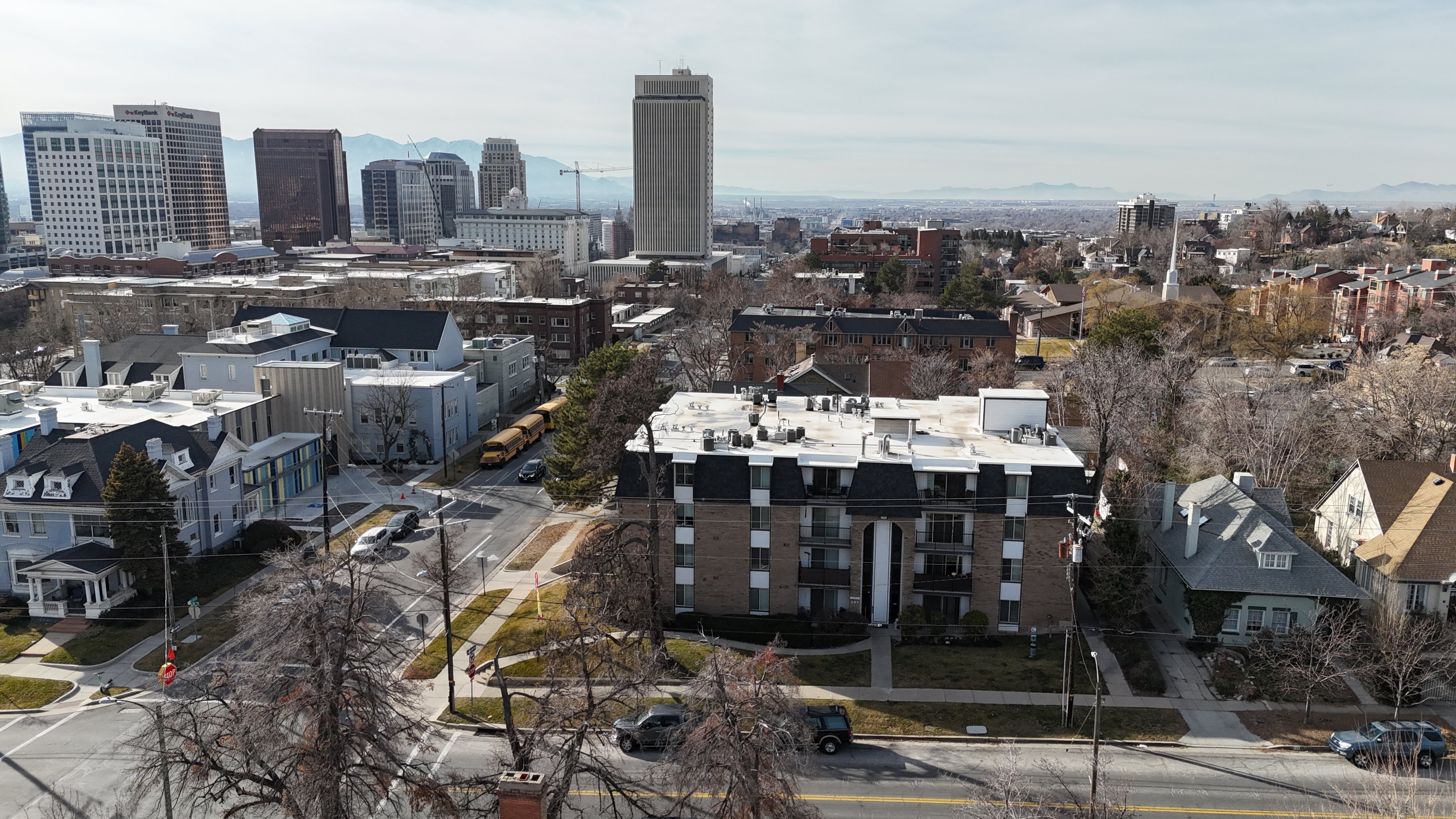View of city