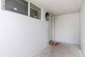 Basement property entrance