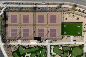 Pickleball courts