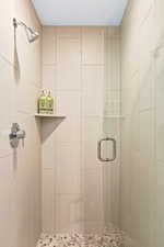 Full bath with a stall shower