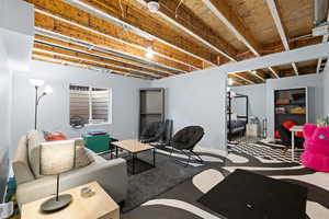 View of living area