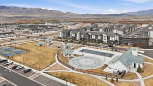 Clubhouse and pool area