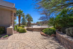 View of patio