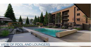 Community pool featuring a patio area