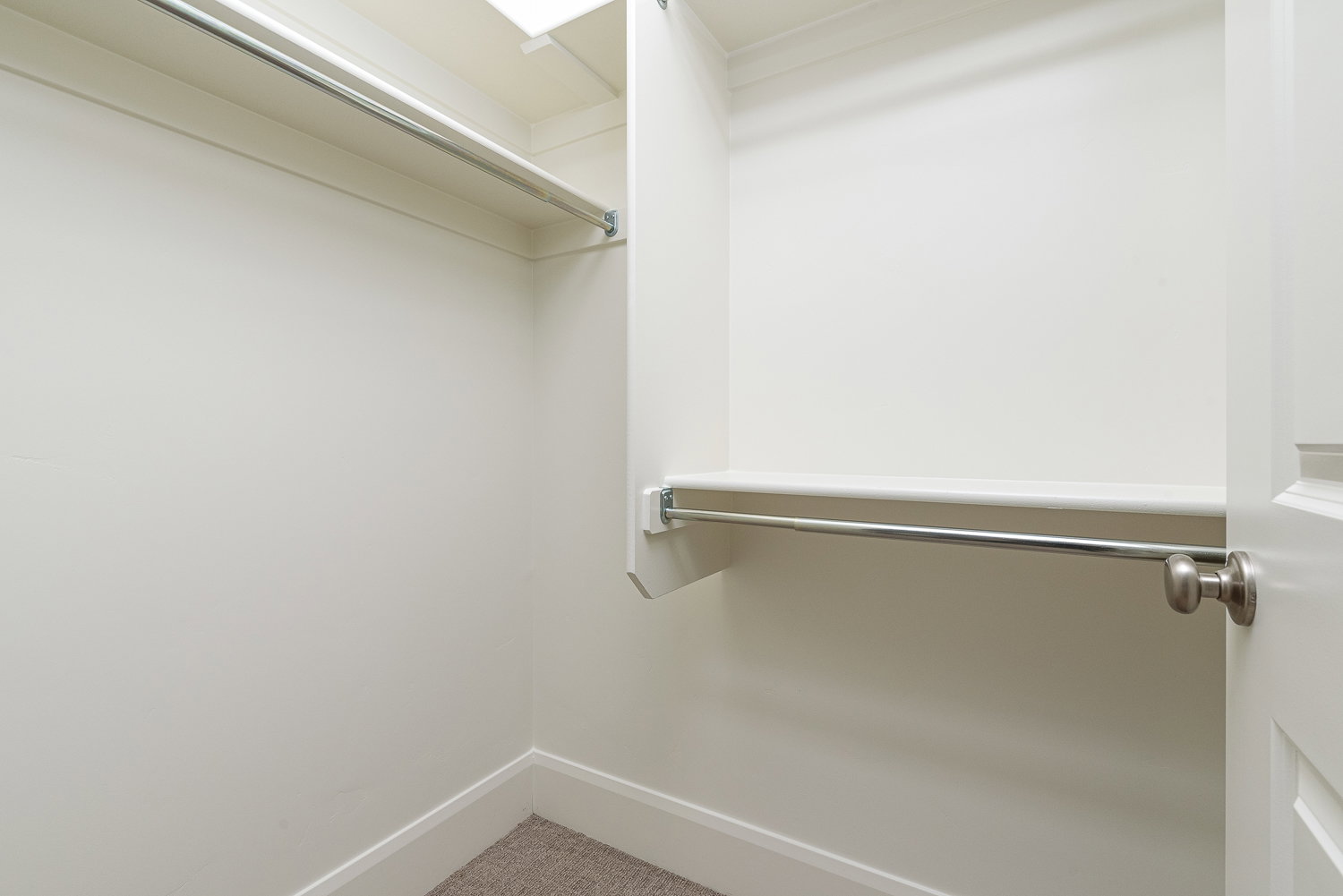 Walk in closet featuring carpet floors