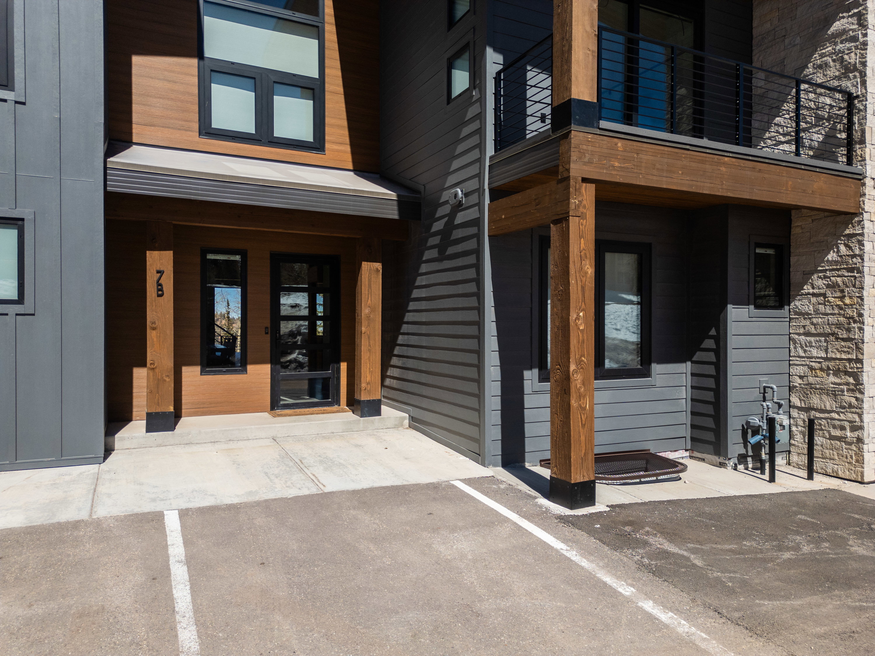 View of exterior entry