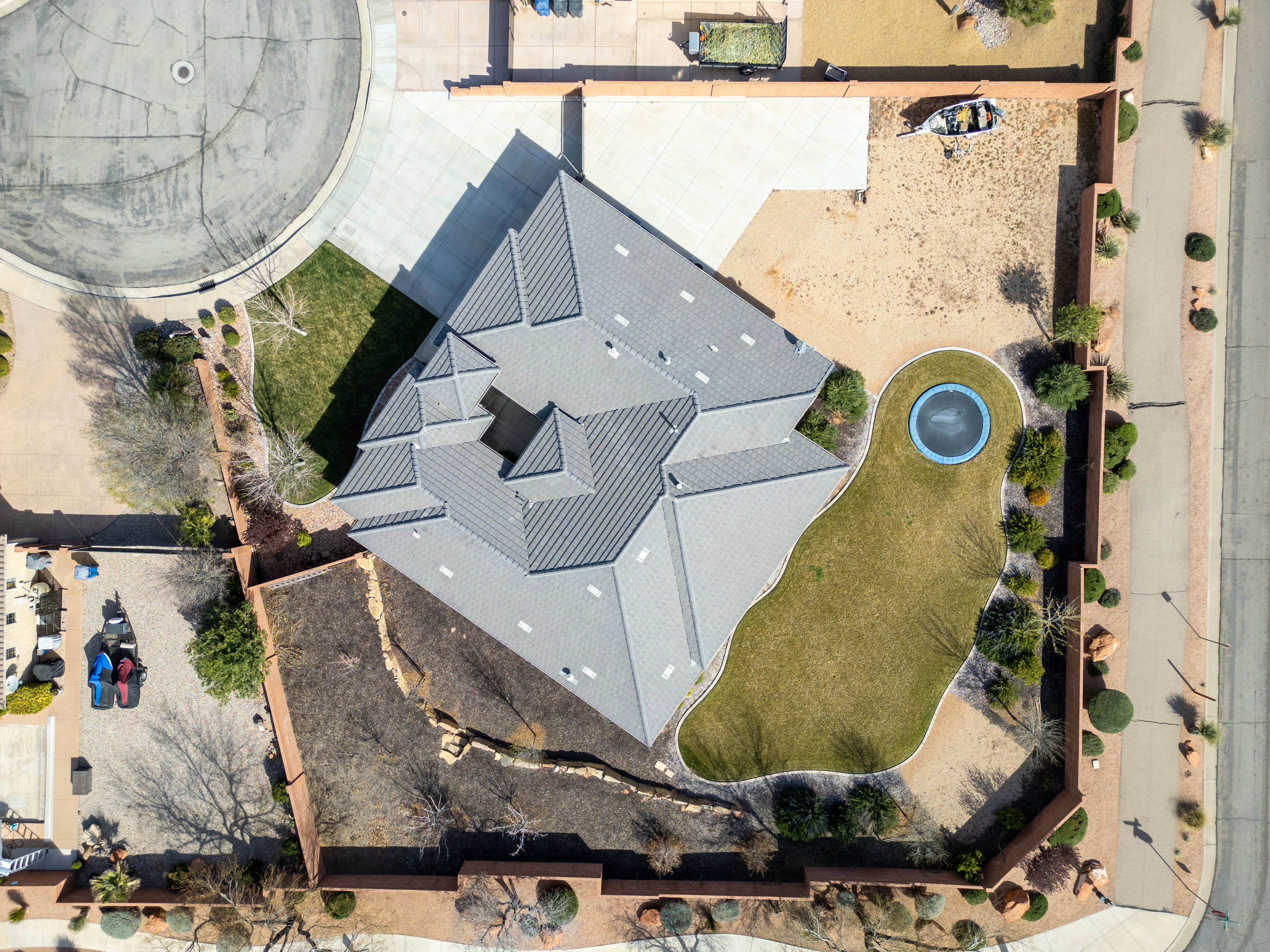 Drone / aerial view