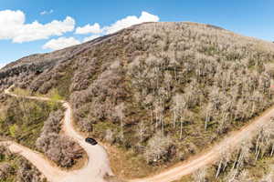 View of mountain backdrop