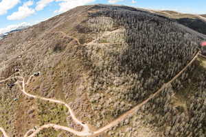 View of mountain backdrop