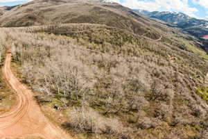 View of mountain background