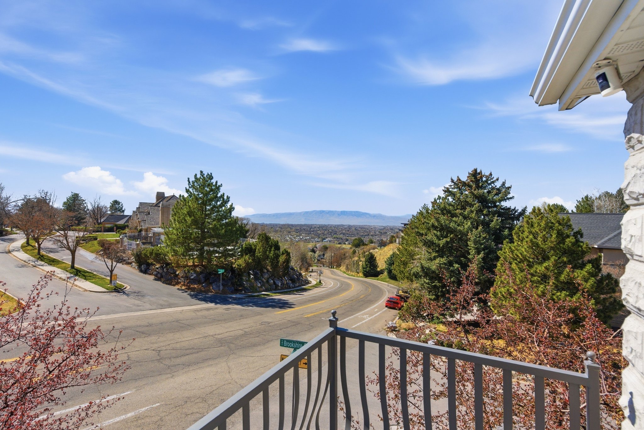 View of mountain backdrop