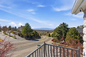 View of mountain backdrop