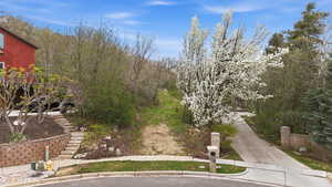 View of front of house featuring driveway