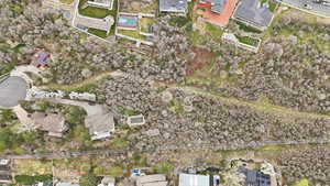 View of property location with nearby suburban area