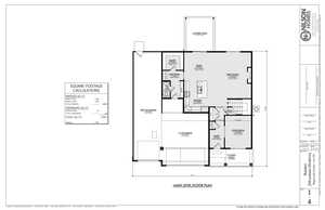 View of home floor plan