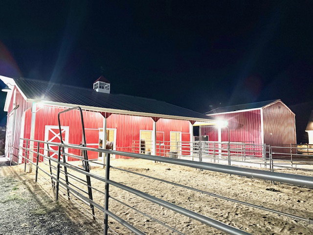 View of stable