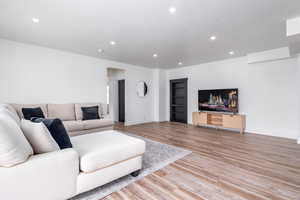 Downstairs great room