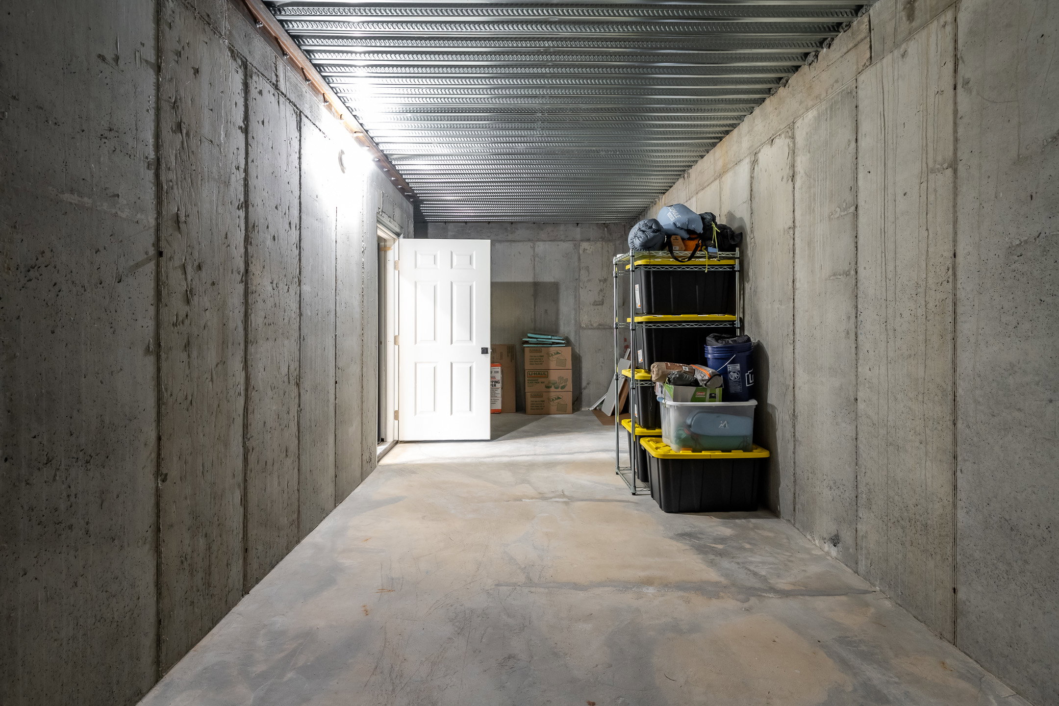 Under porch storage