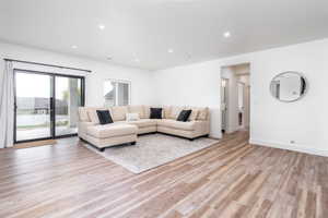 Downstairs great room